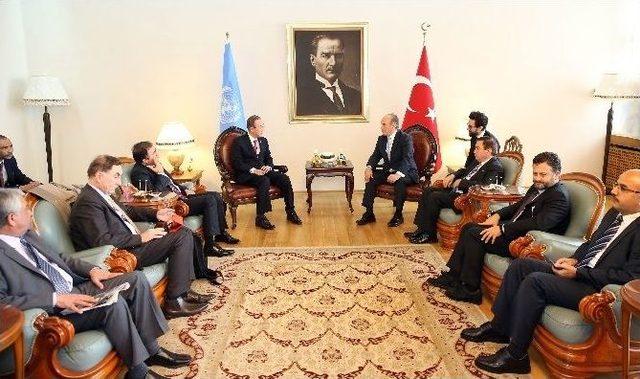 Ban-ki Moon, Kadir Topbaş’la Bir Araya Geldi