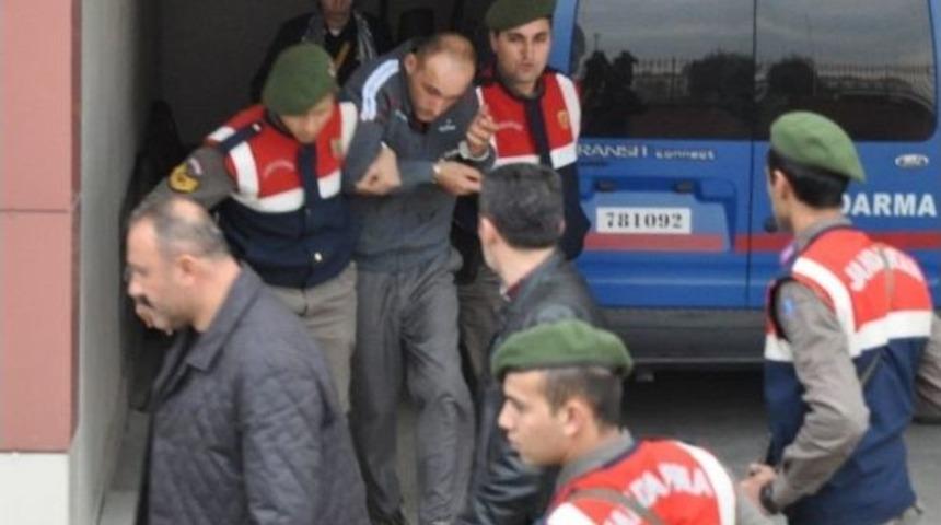 Taksici Cinayeti Zanlısı Adliyeye Sevk Edildi