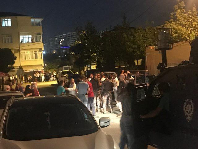 Sancaktepe'de arazi gerginliğine polisten gazlı müdahale