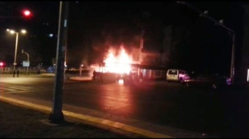 Başkent&rsquo;te İşyeri Yangını