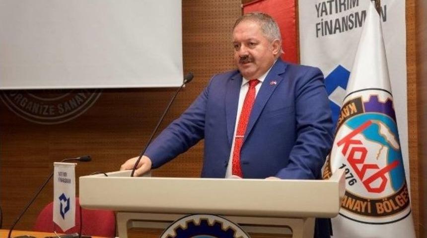 Osb Y&ouml;netim Kurulu Başkanı Tahir Nursa&ccedil;an: