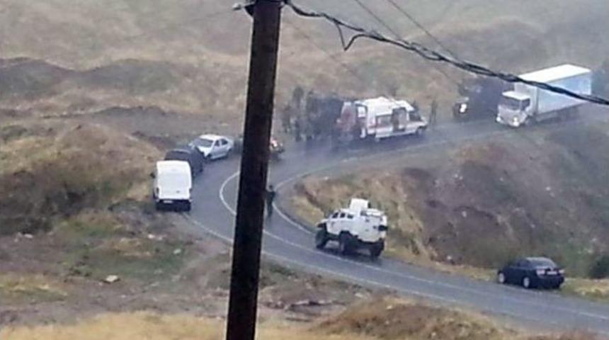 Askeri Araç İle Sivil Araç Çarpıştı: 7 Yaralı