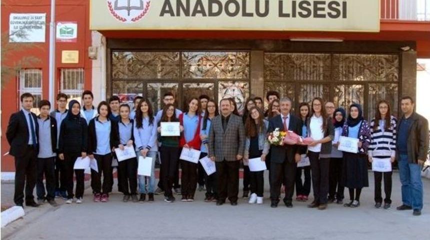 &Ouml;rnek &Ouml;ğrencilere Teşekk&uuml;r Belgesi