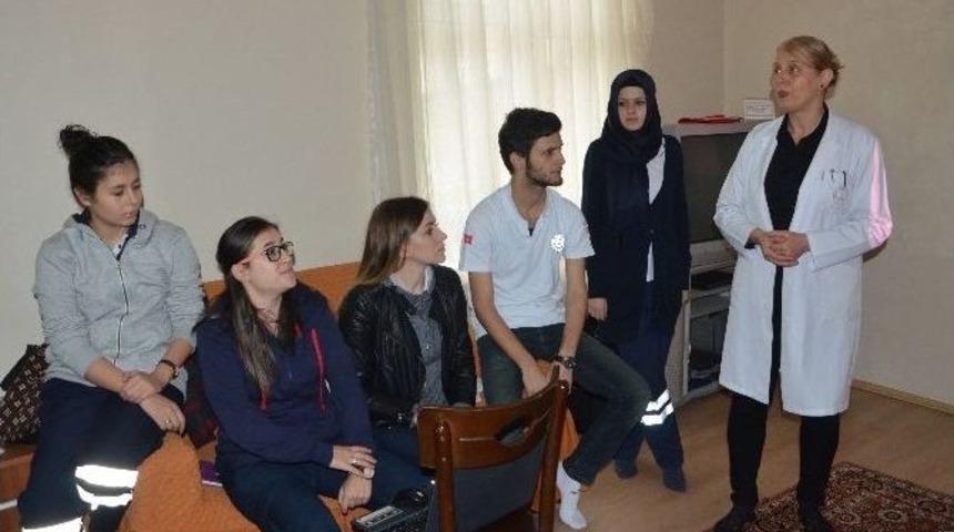 Kozlu İtfaiyesi&rsquo;ne İlk Yardım Eğitimi