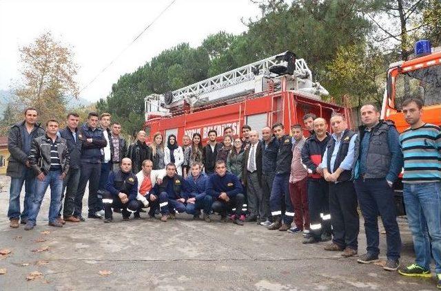 Kozlu İtfaiyesi’ne İlk Yardım Eğitimi