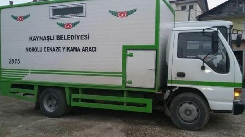 Kaynaşlı Belediyesi Hizmet Ve Cenaze Aracı Aldı
