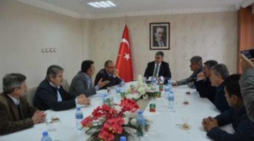 Başkan &Ouml;zg&uuml;ven&rsquo;e Meslek Odalarından Ziyaret