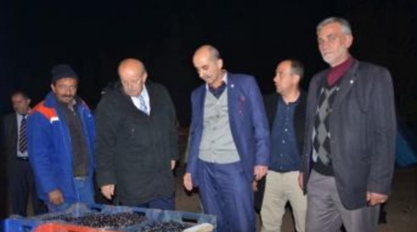 Başkan Sargın Zeytincileri Dinledi