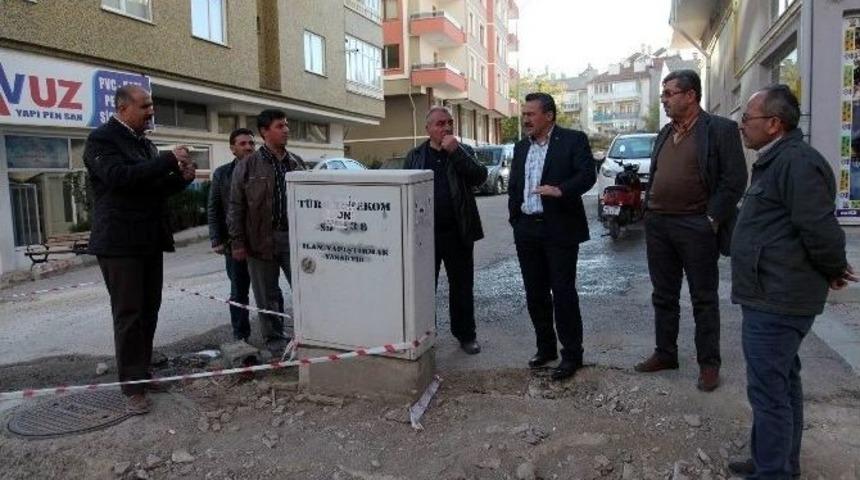 Seydişehir&rsquo;in Caddelerinde Modernizasyon Devam Ediyor