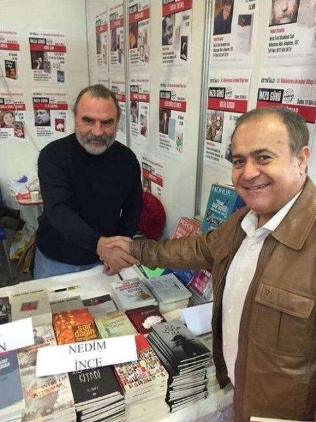 İstanbul Kitap Fuarı’ndan Dr. Nedim İnce Geçti