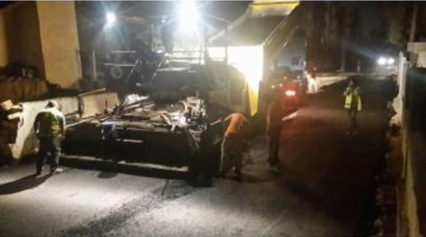 Kepez&rsquo;de &Ccedil;alışmalar Gecede Devam Ediyor