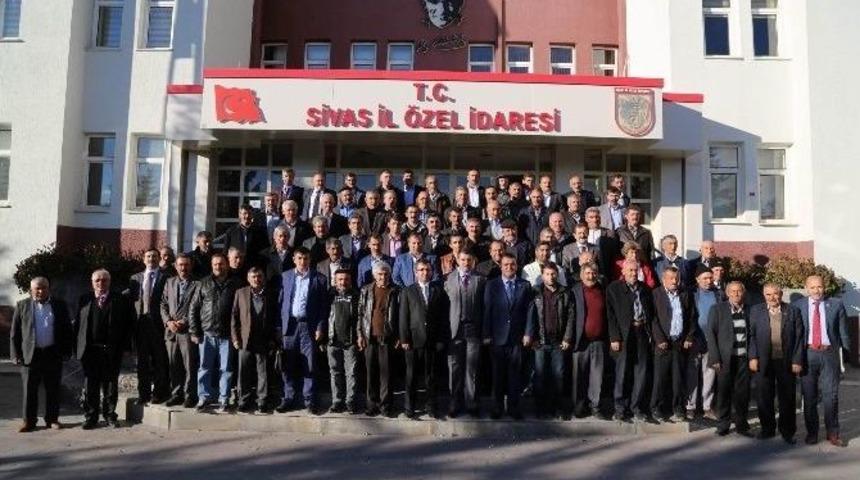 Merkez İl&ccedil;e K&ouml;ylere Hizmet G&ouml;t&uuml;rme Birliği Kasım Ayı Toplantısı Yapıldı