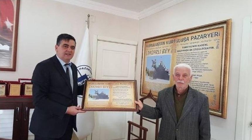 Eğitimci Yazardan Başkan Yal&ccedil;ın&rsquo;a Ziyaret