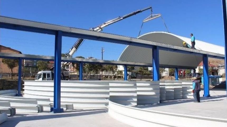 Tufanbeyli Kapalı Semt Pazarı Kışa Yetiştirilecek