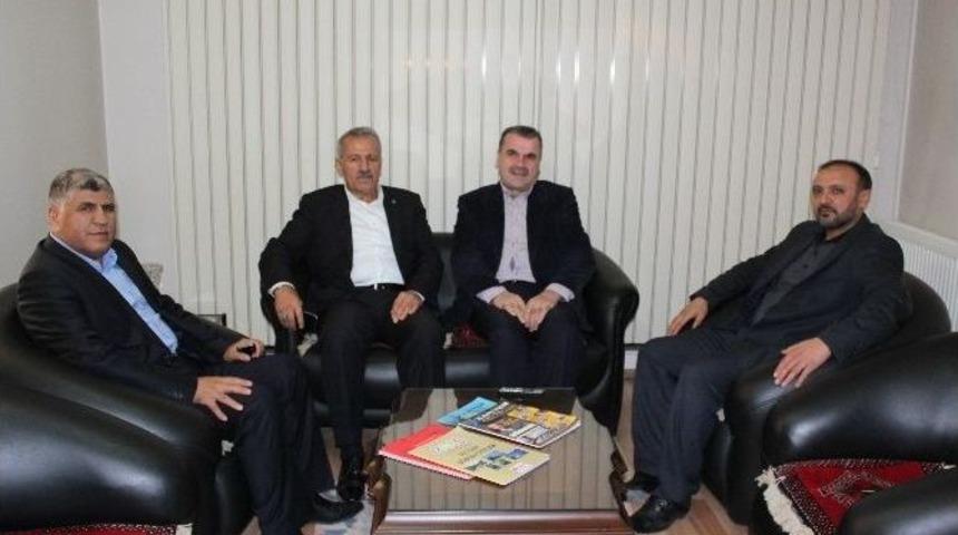 Malatya Milletvekili Mustafa Şahin, T&uuml;rkiye Gazetesi&rsquo;ni Ziyaret Etti