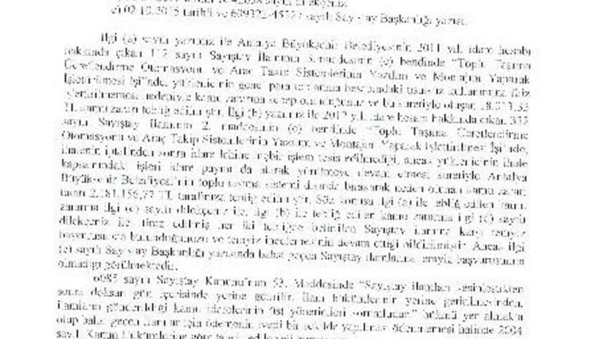 Sayıştay&rsquo;dan Mustafa Akaydın&rsquo;a 2 Milyon Tl Kamu Zararı Cezası