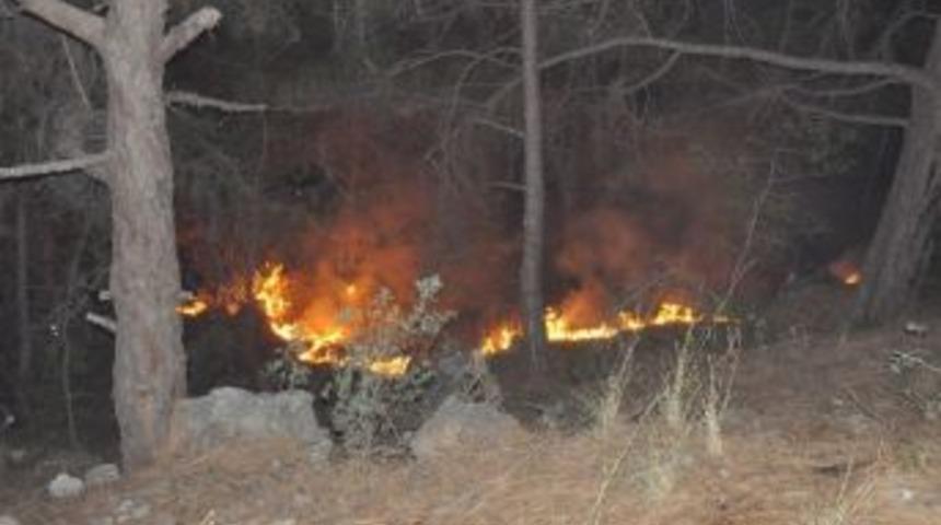Alanya Kalesi&rsquo;nde Yangın