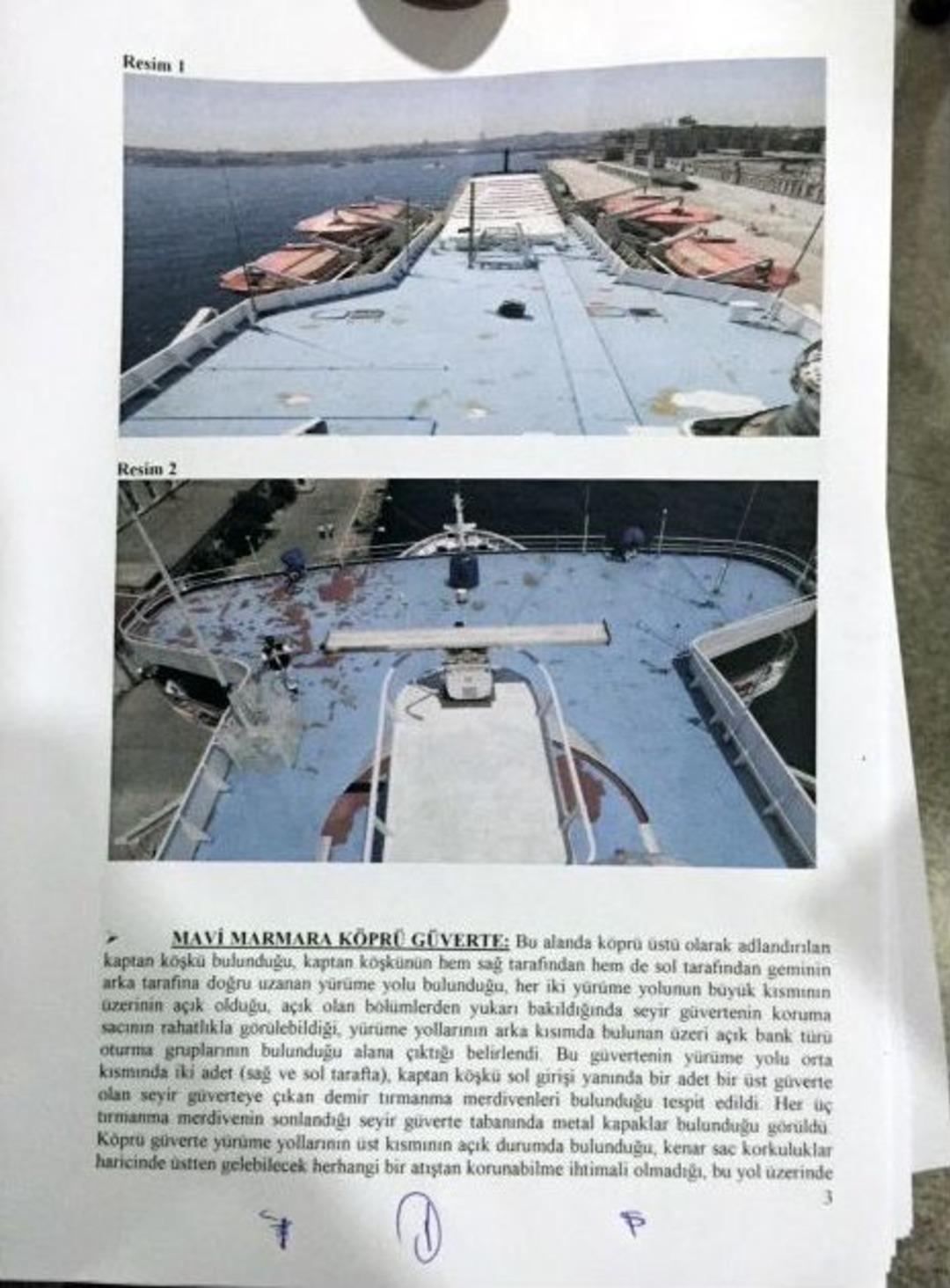 &ldquo;mavi&nbsp;marmara&rdquo;&nbsp;davasında Bilirkişi Raporu Mahkemeye Ulaştı