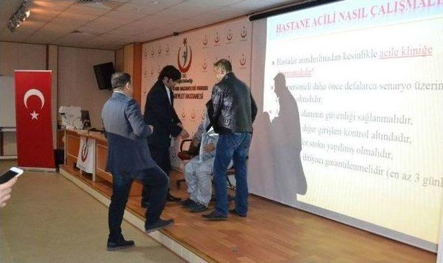 Kimyasal Biyolojik Radyoaktif Nükleer Eğitimi Yapıldı