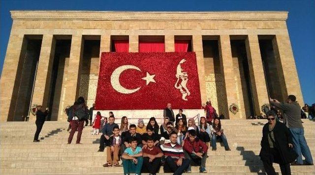 Küre Çpal Öğrencileri Anıtkabir’i Ziyaret Etti