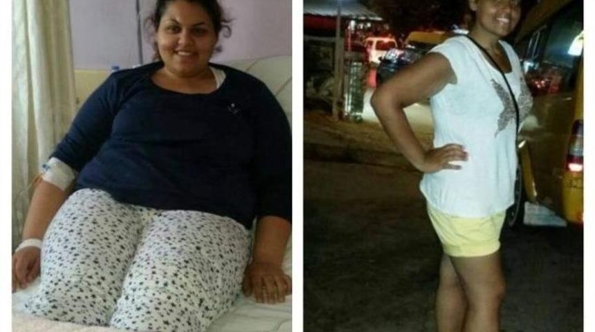 (&ouml;zel Haber) 6 Ayda 57 Kilo Verdi, Abiye Hayaline Kavuştu...