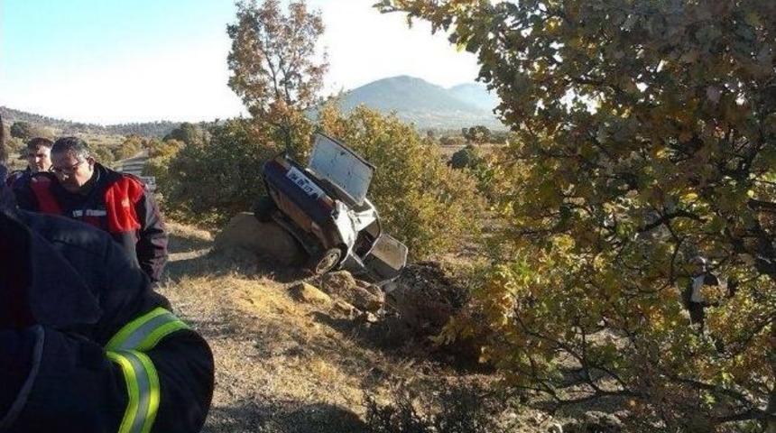 Uşak&rsquo;ta Trafik Kazası: 1 &Ouml;l&uuml;