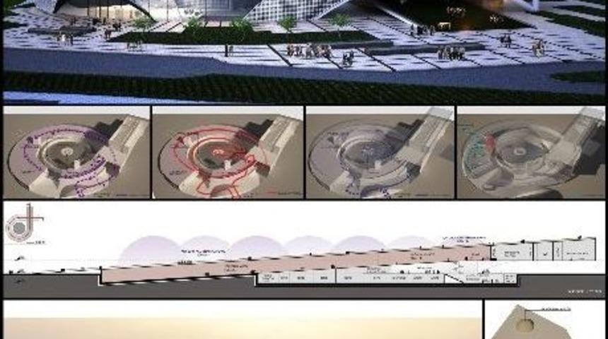 Panoramik M&uuml;zeye Uzay &Uuml;ss&uuml;n&uuml; Andıran Tasarım