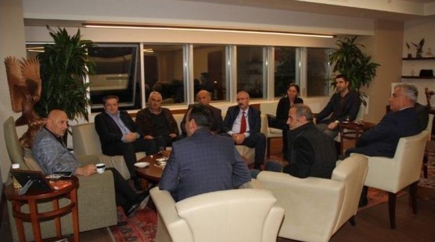 Kartallı Taksicilerden Başkan Altınok &Ouml;z&rsquo;e Ziyaret