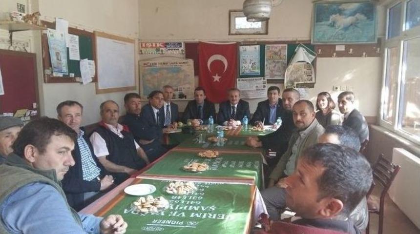 Malkara İl&ccedil;e Tarım &Ccedil;ift&ccedil;ilerle Buluştu