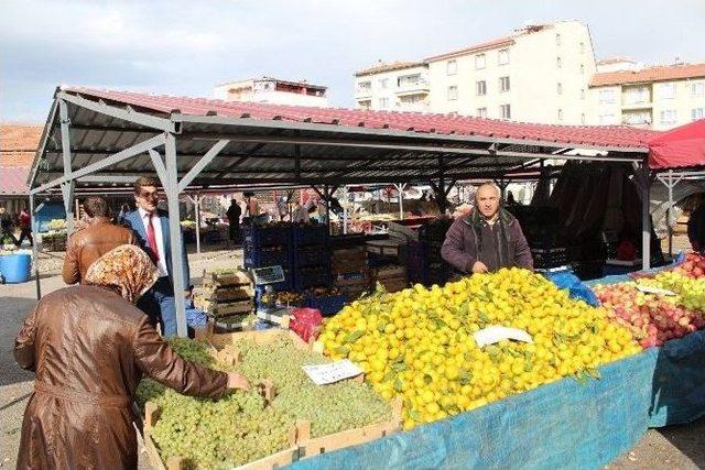 Pazar Esnafından Başkan Şahiner’e Teşekkür