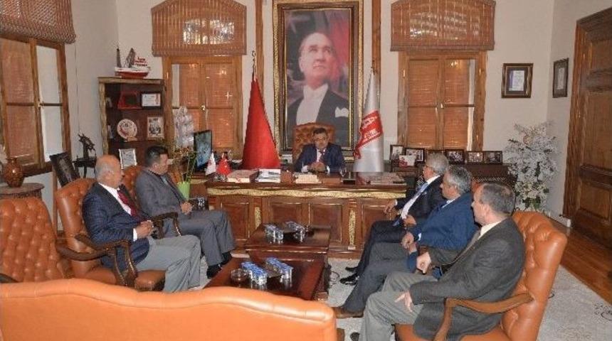 Eskişehir&rsquo;de Yaşayan Bilecikliler Derneği&rsquo;nden Yağcı&rsquo;ya Ziyaret