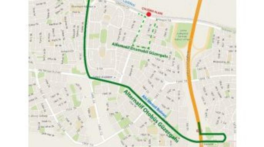 Etimesgut İstasyon Caddesi&rsquo;nde Trafik Tek Şeritten Verilecek