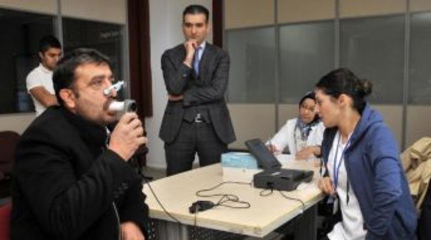 Kaoh G&uuml;n&uuml; Nedeniyle Mamak&rsquo;ta Solunum Testi Yapıldı