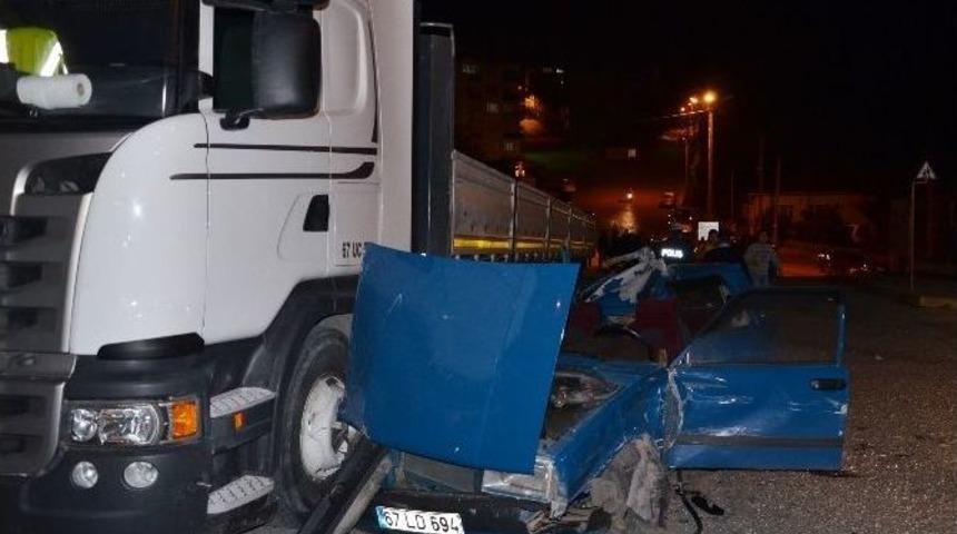 Alaplı’da Trafik Kazası: 2 Yaralı