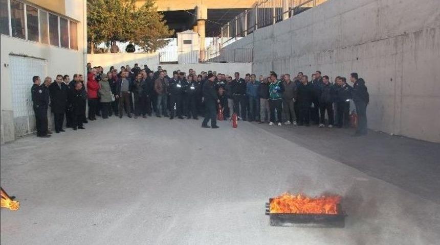 Emniyet Personeline Yangın Eğitimi
