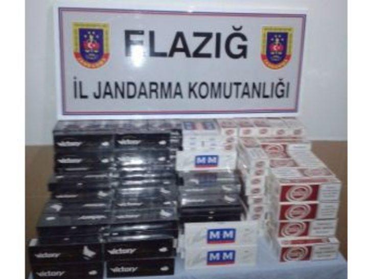 Elazığ’da 10 Bin Paket Kaçak Sigara Ele Geçirdi