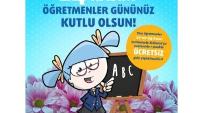 24 Kasım &Ouml;ğretmenler G&uuml;n&uuml; Kidzania&rsquo;da Kutlanır