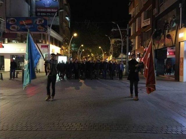 Sakarya &Uuml;lk&uuml; Ocaklarından Bayırbucak Saldırısına Tepki Y&uuml;r&uuml;y&uuml;ş&uuml; 2