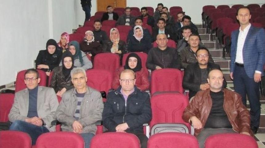 Hisarcık&rsquo;ta İlk Kez A&ccedil;ılan Girişimci Kursuna Yoğun İlgi