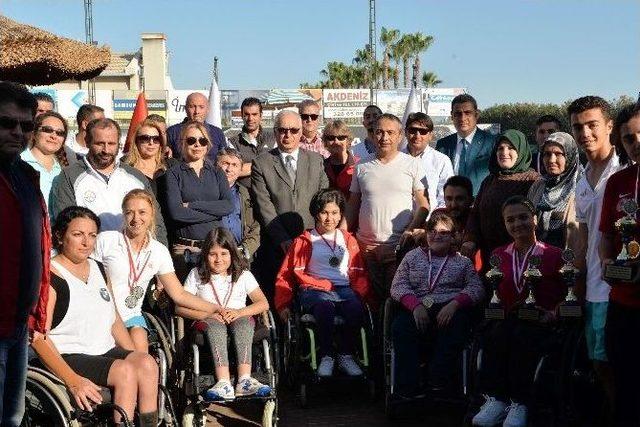 Tekerlekli Sandalye Türkiye Tenis Şampiyonası Mersin’de Yapıldı