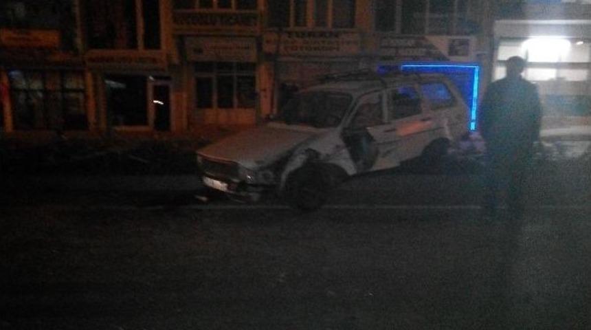 Tomarza&rsquo;da Trafik Kazası