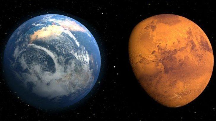 Mars Dünya'ya en yakın konuma geldi G1