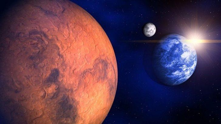 Mars Dünya'ya en yakın konuma geldi G3