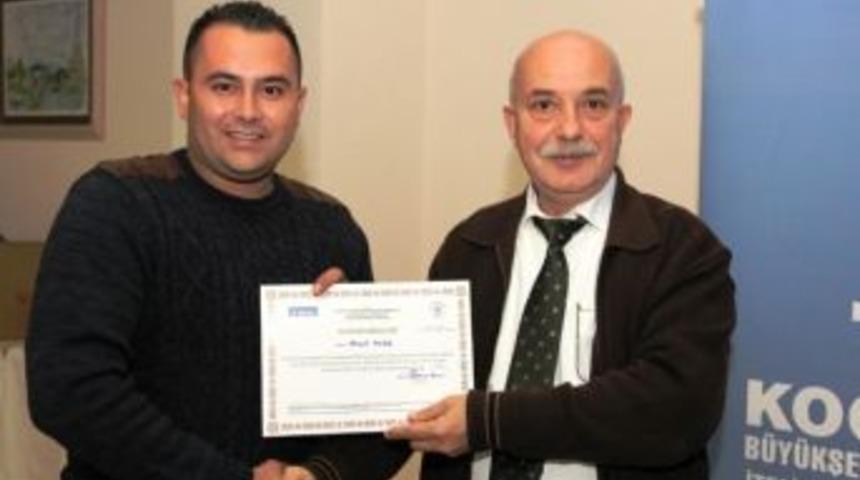 53. Grup İtfaiyeciler Sertifikalarını Aldı