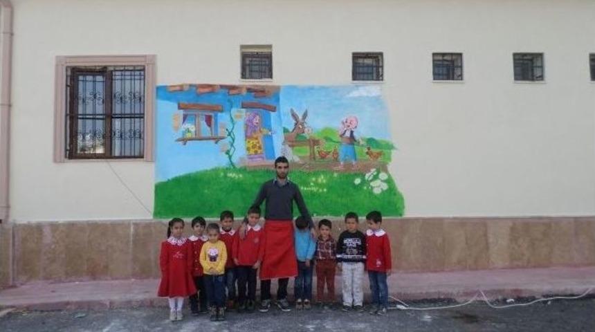 Kaynarca Anaokulu&rsquo;nun Duvarları Masal Kahramanları İle S&uuml;slendi
