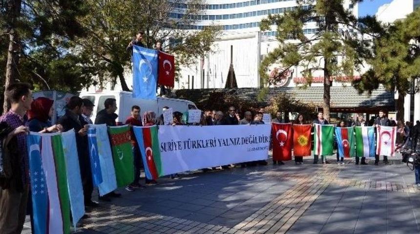 Turan Derneği Suriye&rsquo;deki T&uuml;rkmenlere Yapılan Saldırıları Kınadı