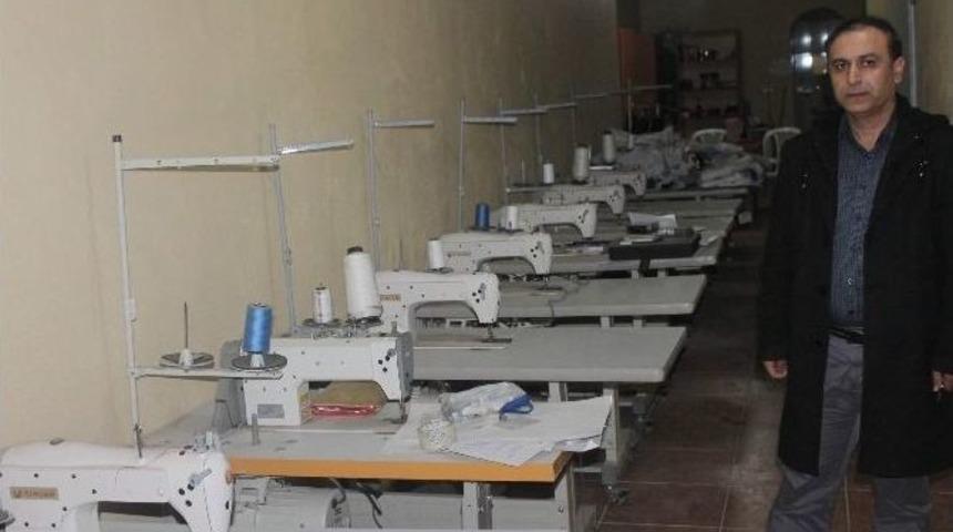 20 Kursiyere Dikiş-nakış &Ouml;ğretilecek