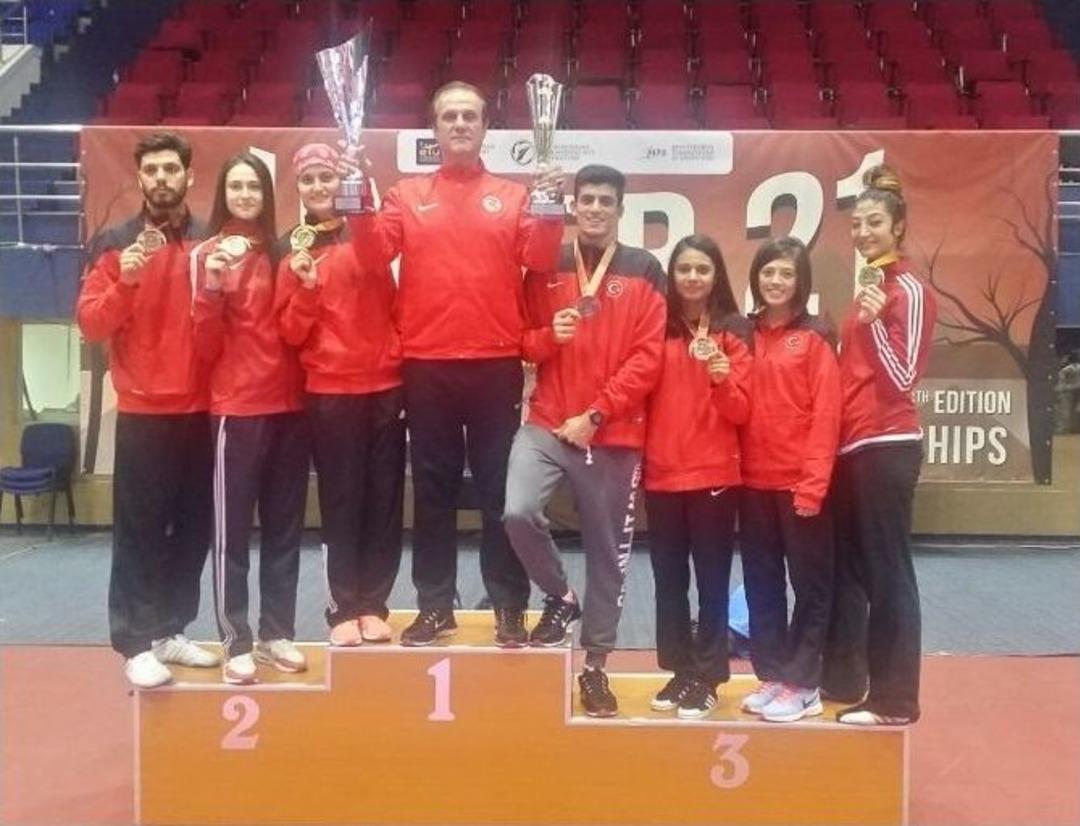 T&uuml;rkiye Tekvandoda Avrupa Şampiyonu