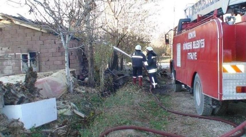 Ereğli&rsquo;de Ahır Yangını