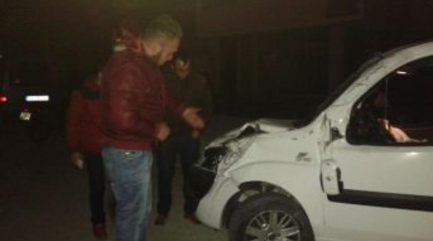 Takla Atan Ara&ccedil;tan Burnu Bile Kanamadan &Ccedil;ıktı